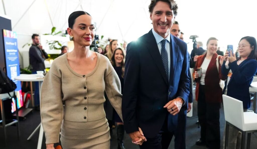 Katy Perry and Justin Trudeau