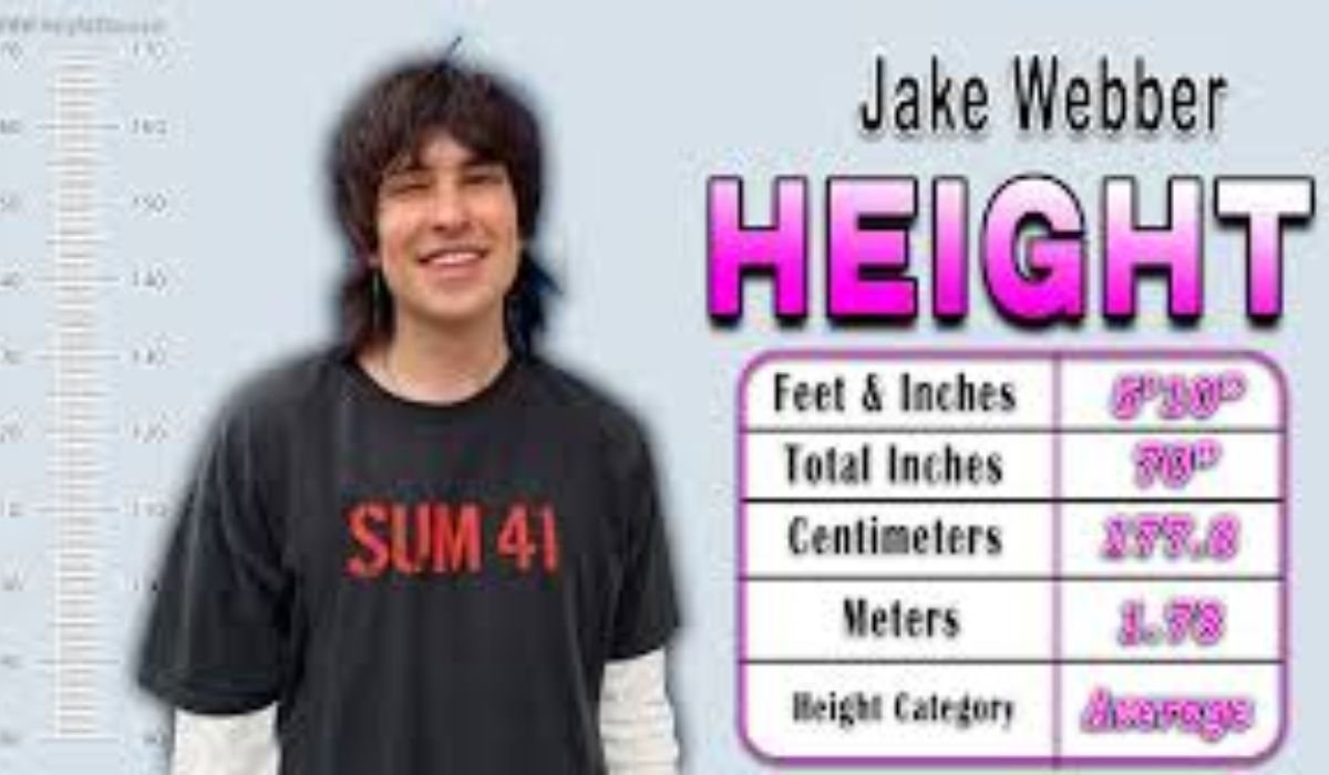 jake webber height