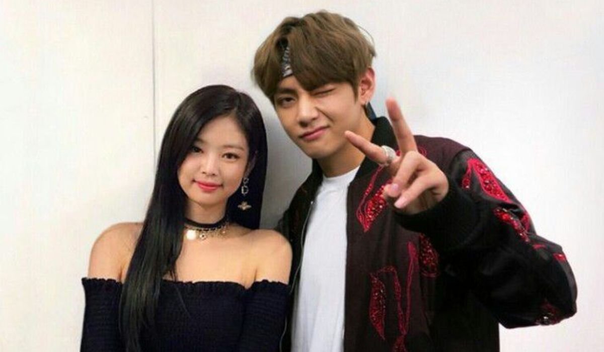 taehyung and jennie